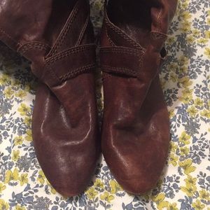 Leather boots from Bakers